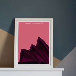 Printable Sydney Opera House Poster