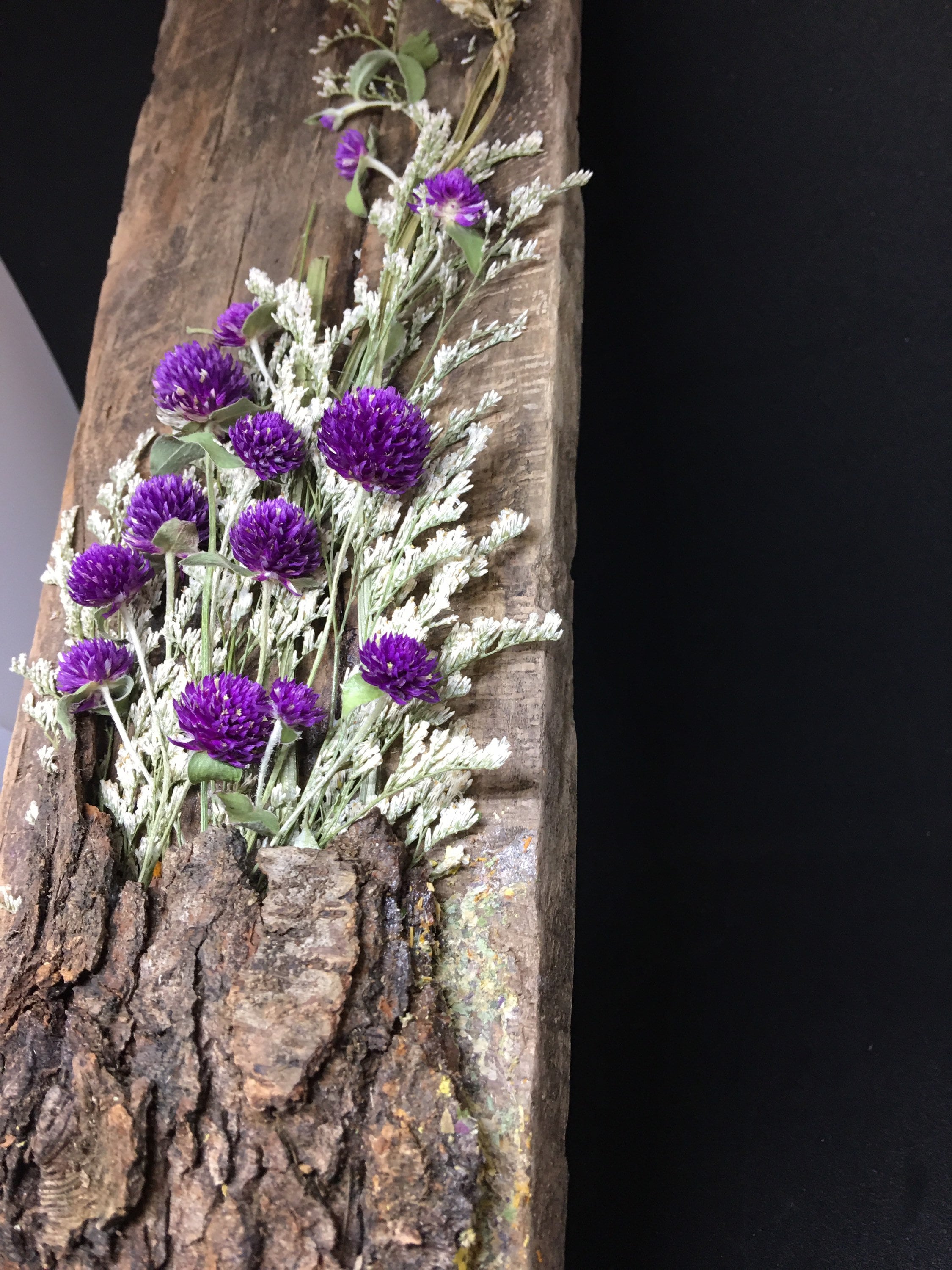 Dried Flower Art Etsy