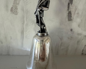 Vintage Reed & Barton Silver Leprechaun Bell - Luck of the Irish!