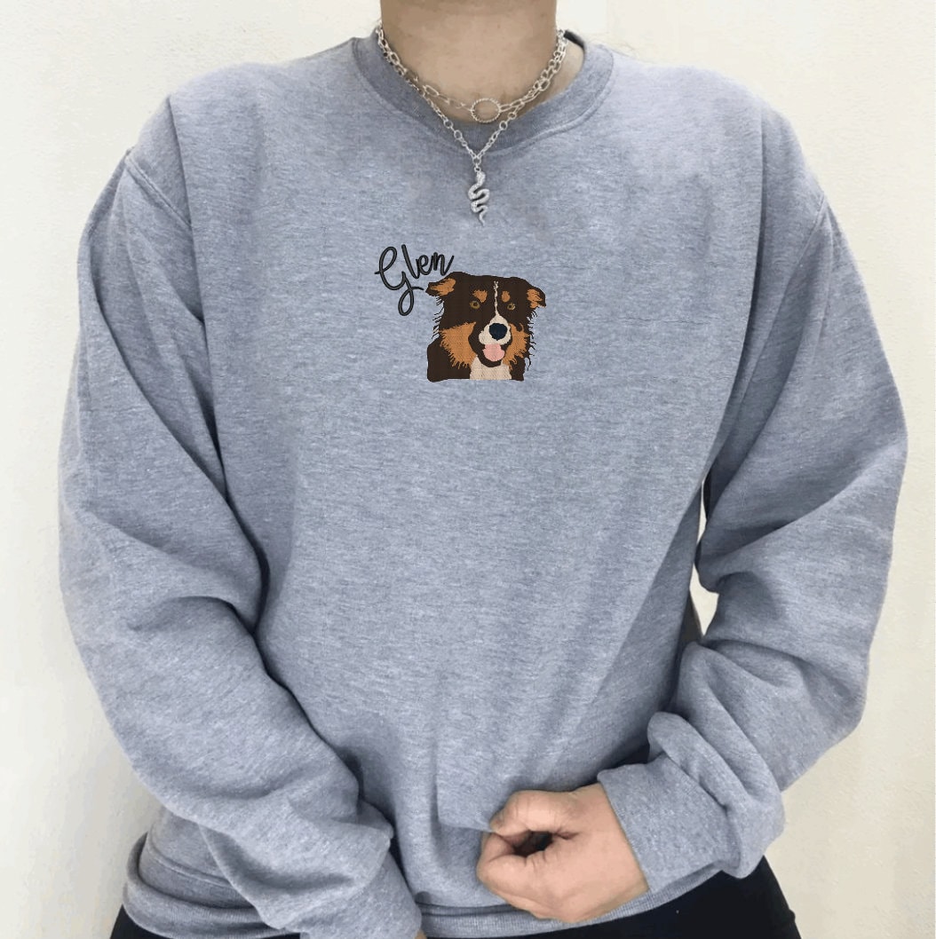 Pet Face Sweatshirt Pet Friendly