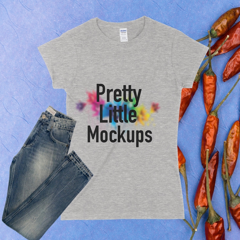 Download Gildan Sport Grey 6400 Shirt MockUp Gildan Shirt Mockup | Etsy