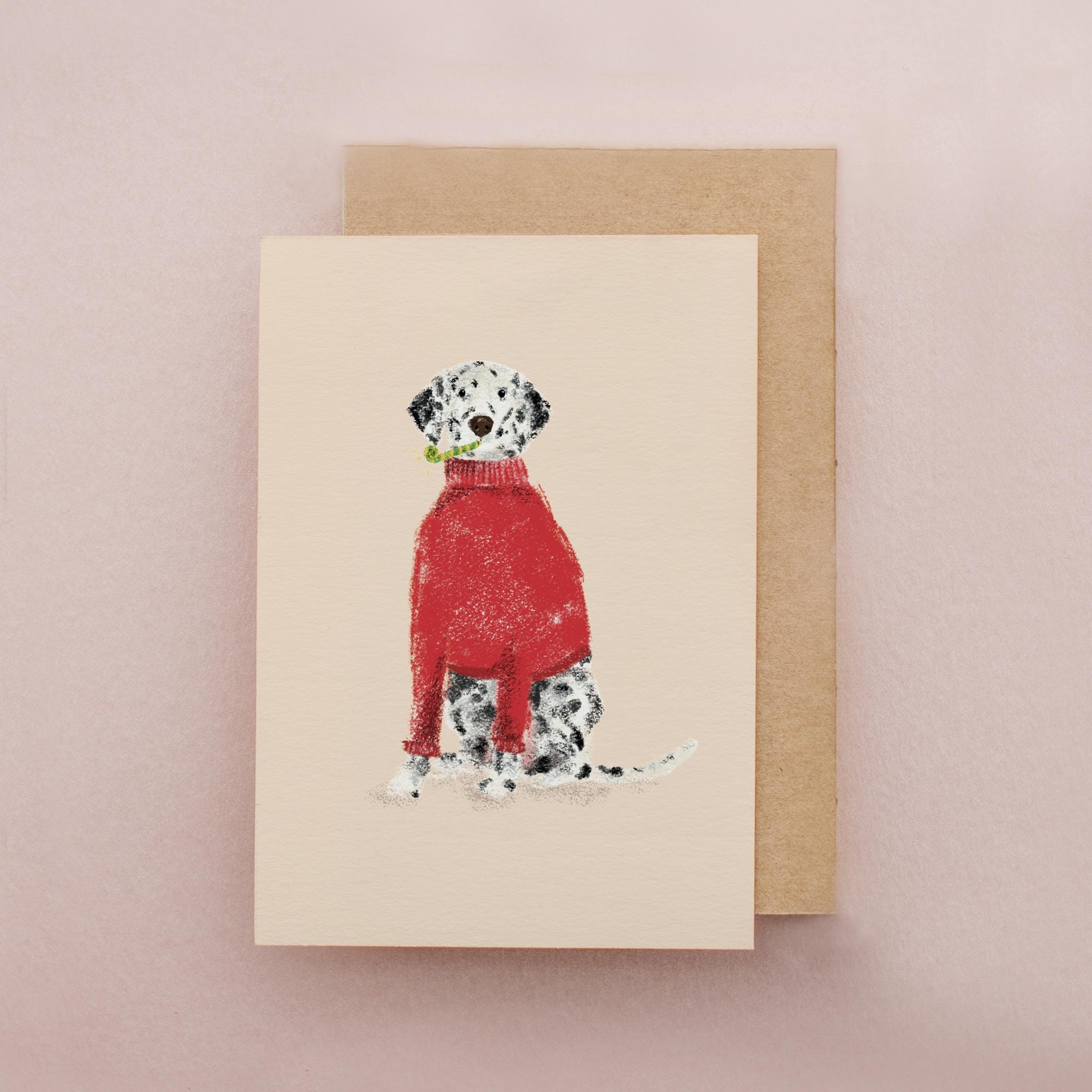 Dalmatian Greeting Card - White Clover Paper Co