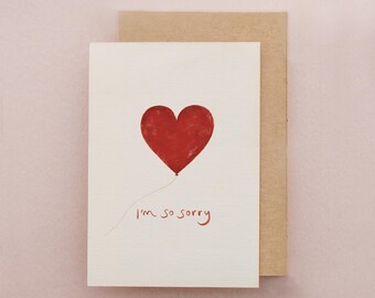 Sympathy Card, Grief, Sending Love, Thinking of You, Cards for Friends