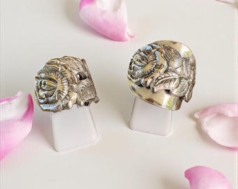 Anillo de cuchara reciclada - ¡Joyería hecha a mano! Upcycling, regalo para mujer