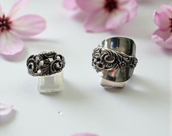 Anillo de cuchara reciclada - ¡Joyería hecha a mano! Upcycling, regalo para mujer