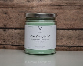 Emberfall (A Curse So Dark and Lonely) 8oz. Soy Candle