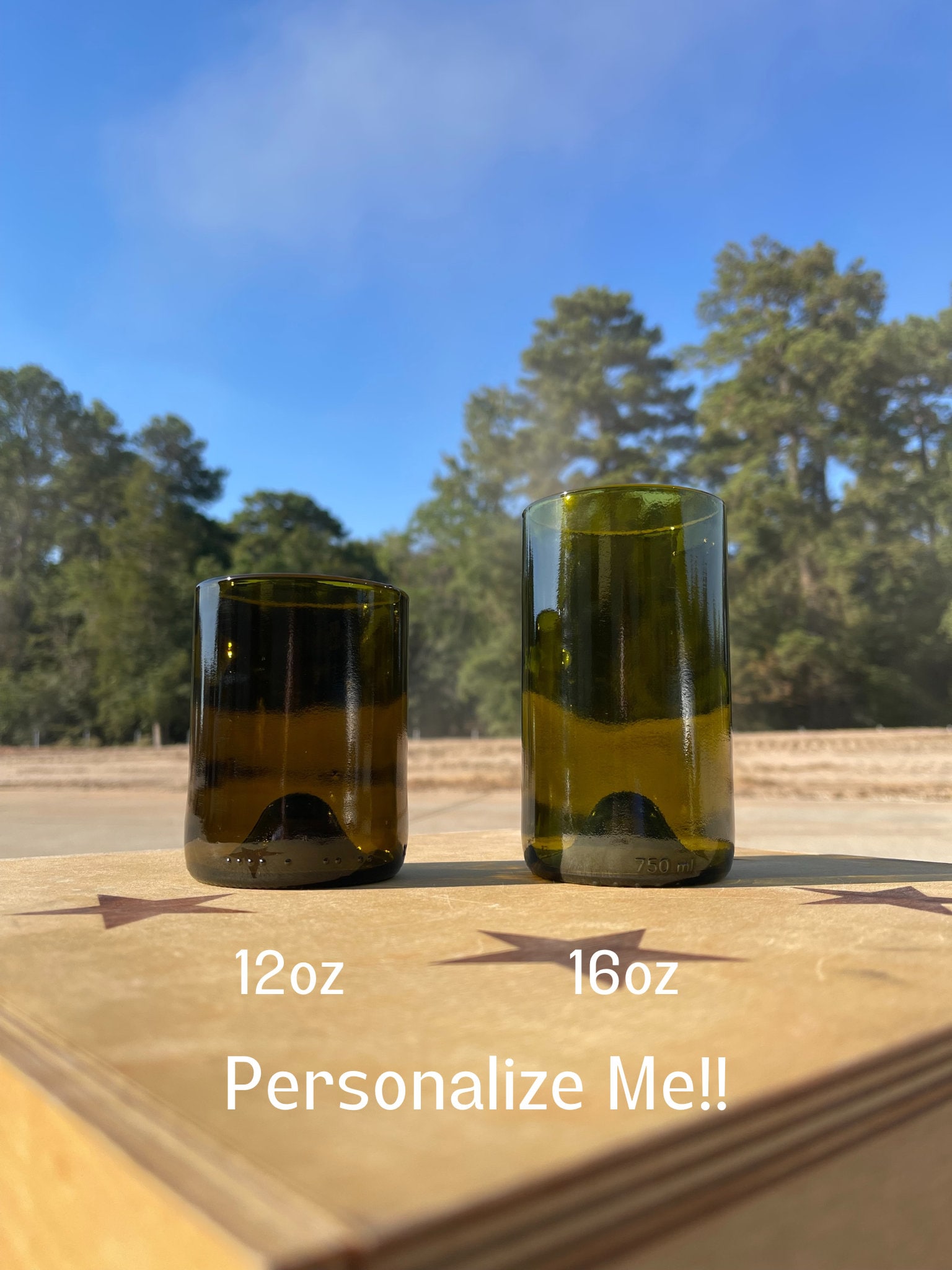 16oz Repurposed Drinking Glass - 4 Pack – Revive Glassworks
