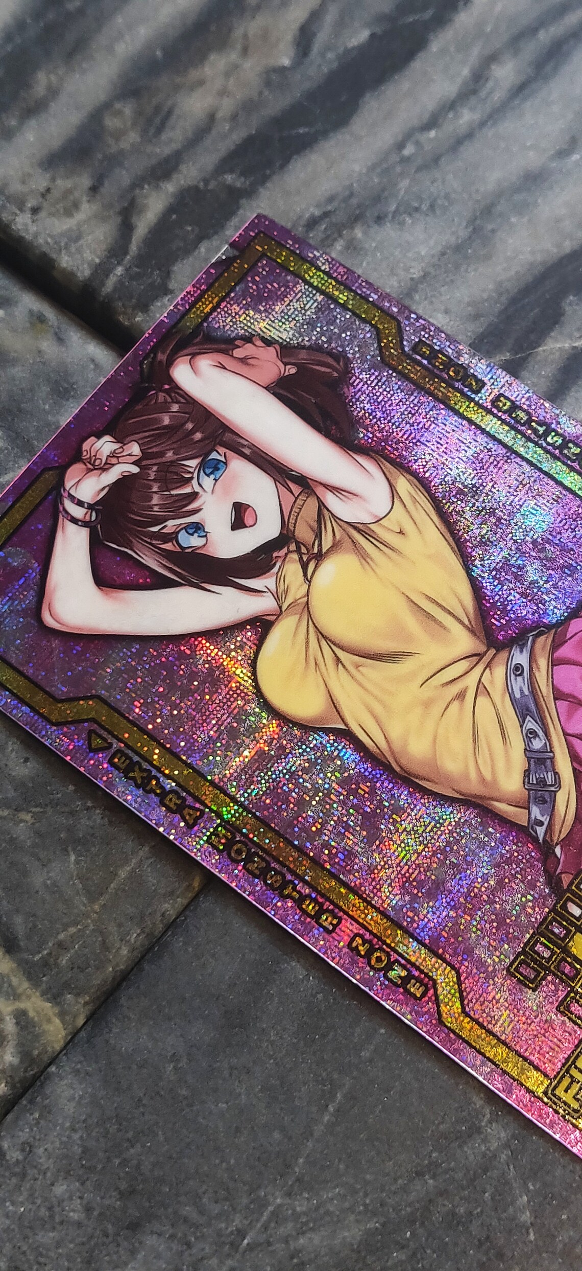 Tea Lewd Reverse Foil YuGiOh field center LIMITED Etsy