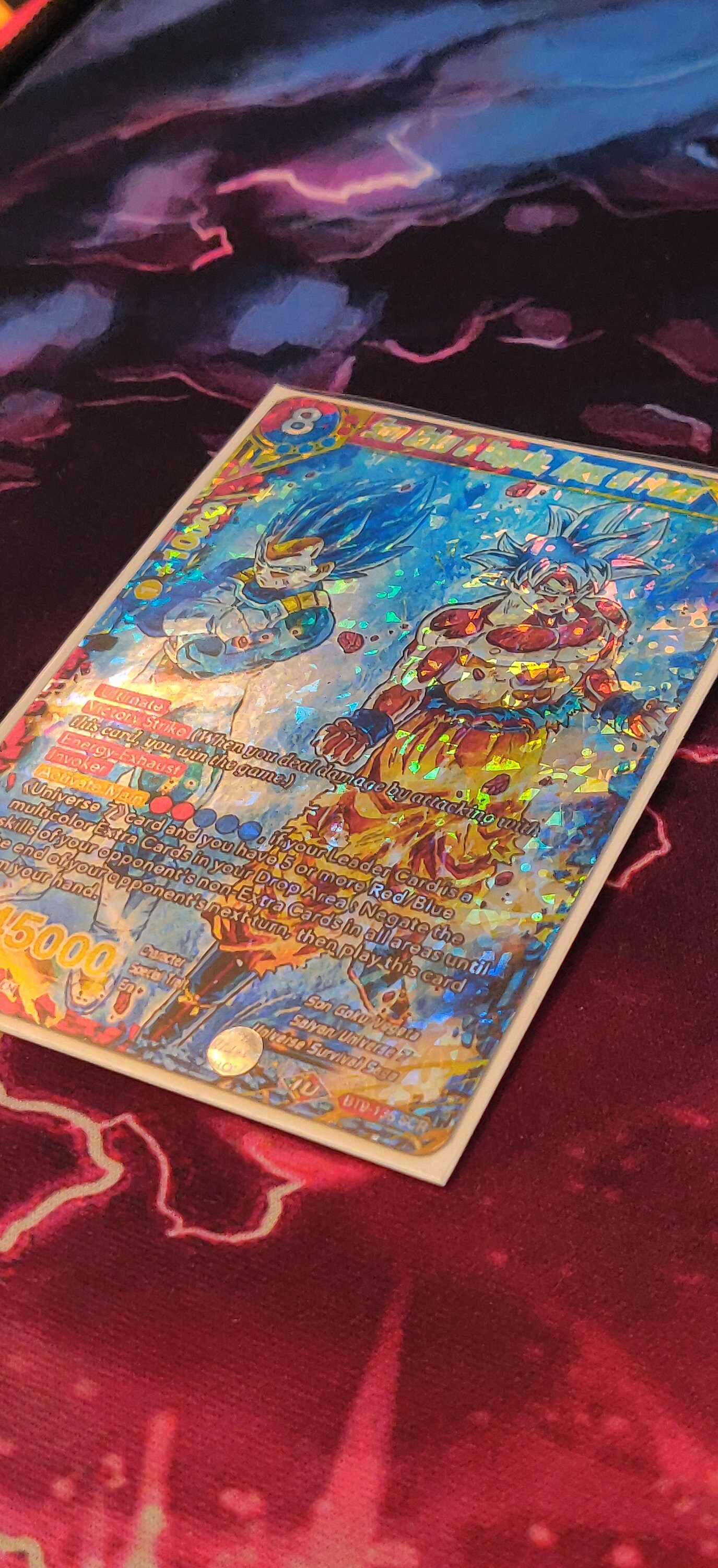 Son Goku & Vegeta Apex of Power PROXY card  Etsy
