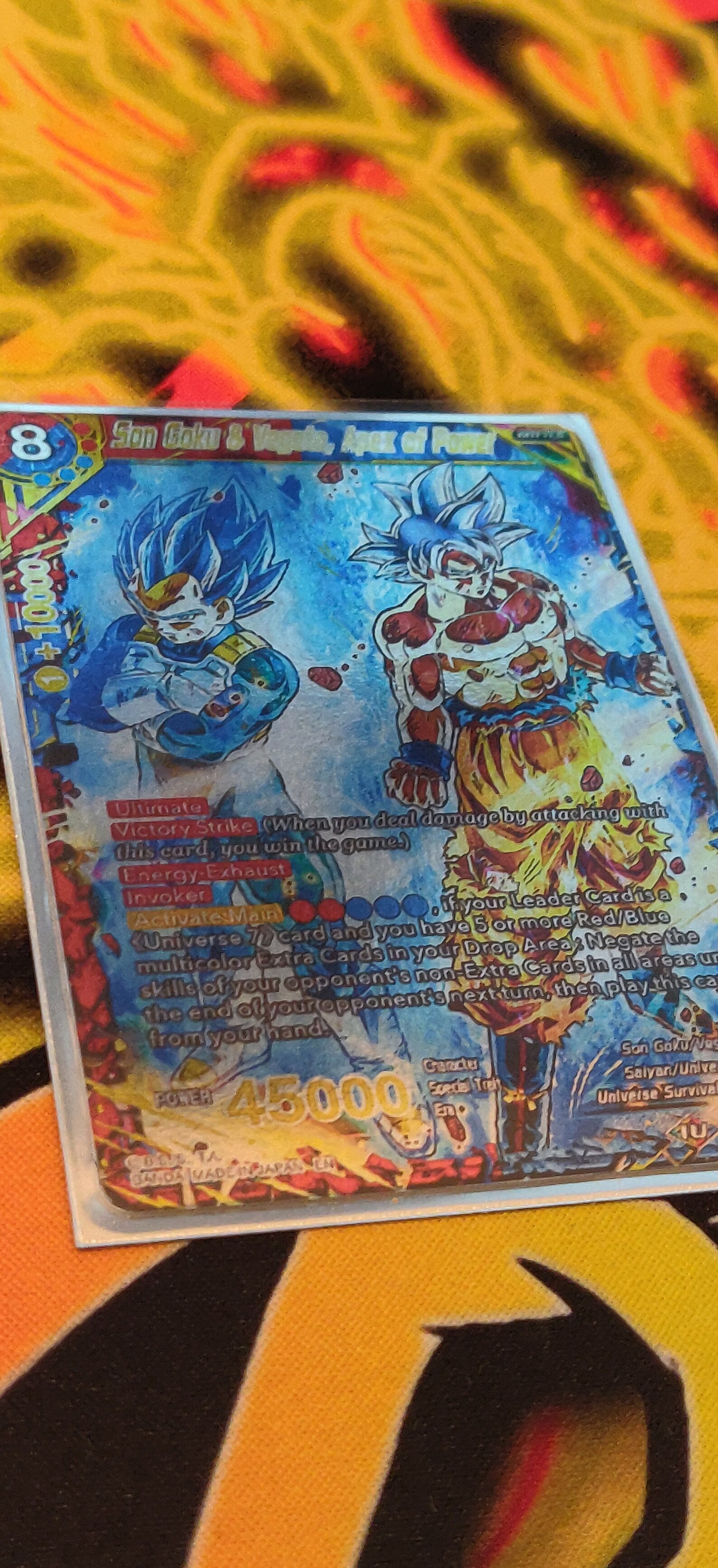 Son Goku & Vegeta Apex of Power PROXY card  Etsy