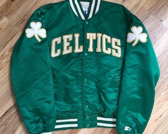 celtics warm up jacket 1980s