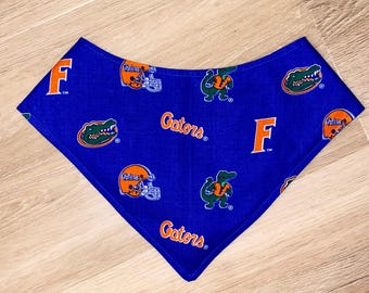 University of Florida Bandana | Florida Gators bandana | Gators Dog Accessories | Florida Gators Dog Bandana |