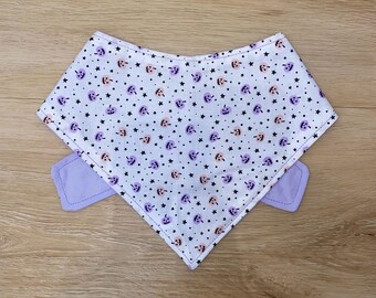 Halloween Bandana | Pumpkin Bandana | Halloween Dog Accessories | Halloween Dog Bandana | Pink Halloween Dog Bandana