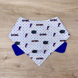 University of Florida Bandana | Florida Gators bandana | Gators Dog Accessories | Florida Gators Dog Bandana |