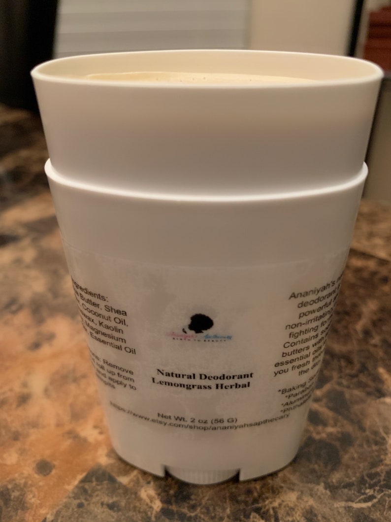 Natural Deodorant no Baking Soda Etsy