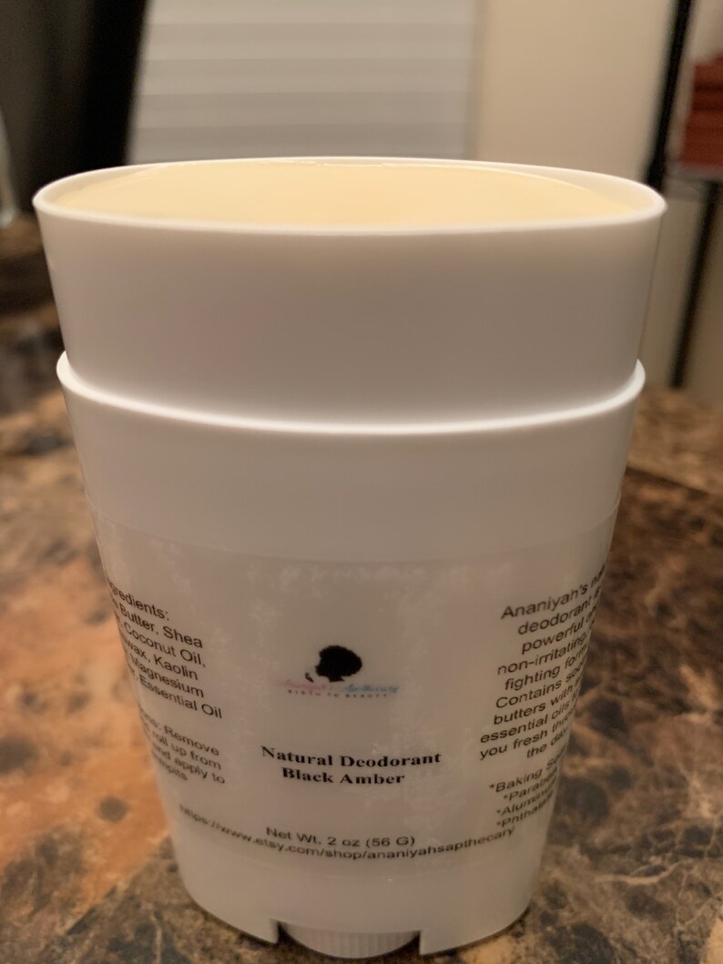 Natural Deodorant no Baking Soda Etsy