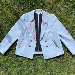 BABY BLUE BLAZER