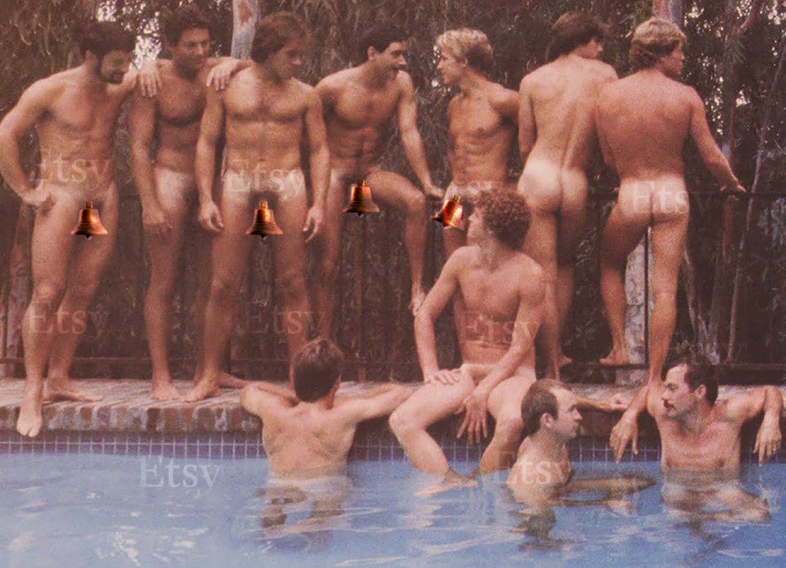 Vintage Mixed Nude Swimming Ymca.