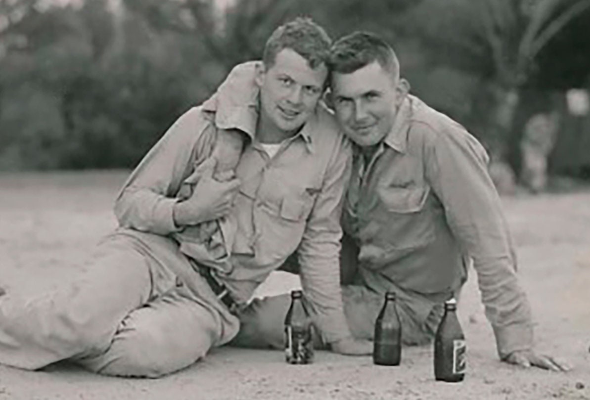 Two Soldiers on the Beach Gay Couple WW2 Vintage Photo 1940s Etsy