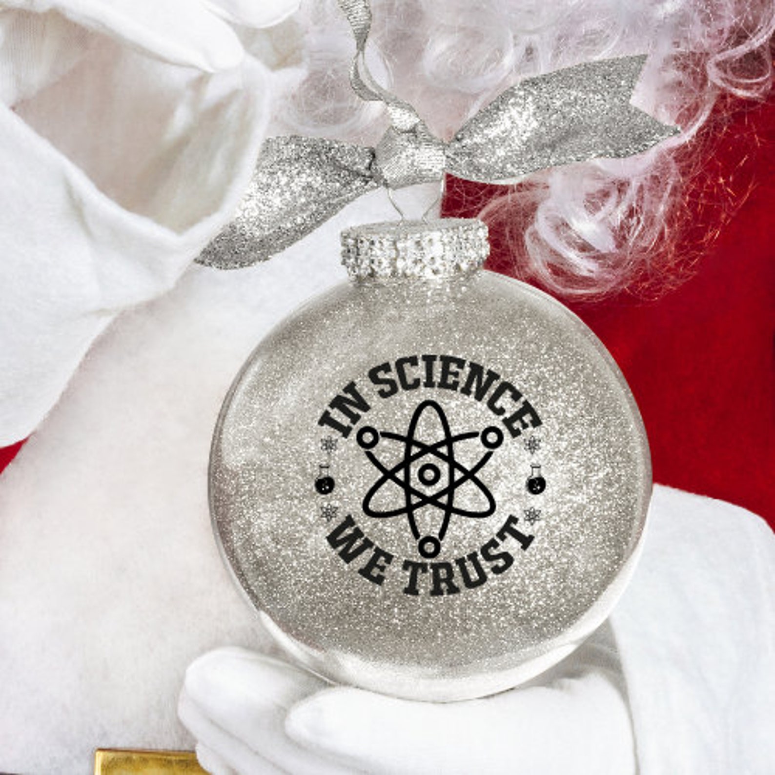 Science Ornament Science Guy Christmas Ornament Science Diva Etsy