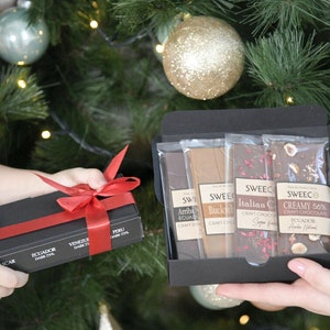 SWEECO Raw CHOCOLATE Set Nr.1  / Vegan superior craft chocolate