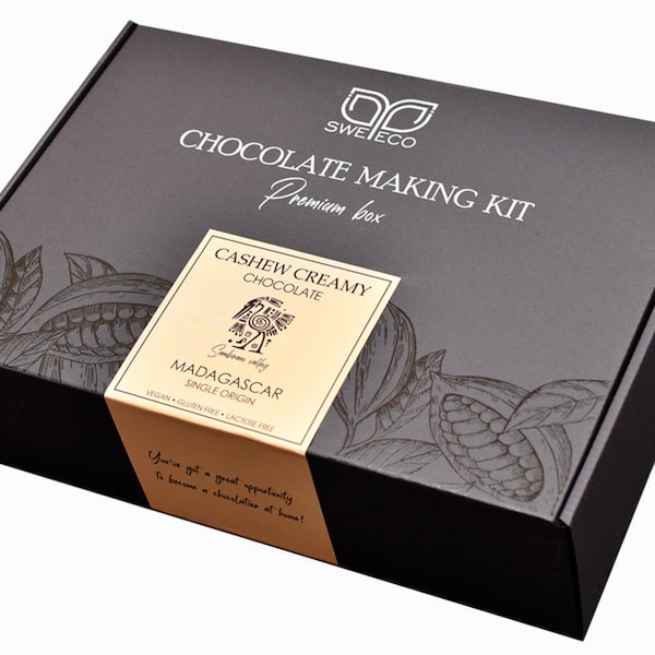 Premium Raw cahew creamy chocolate making kit
