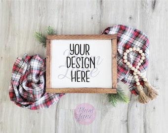 Wood Sign Mockup Etsy