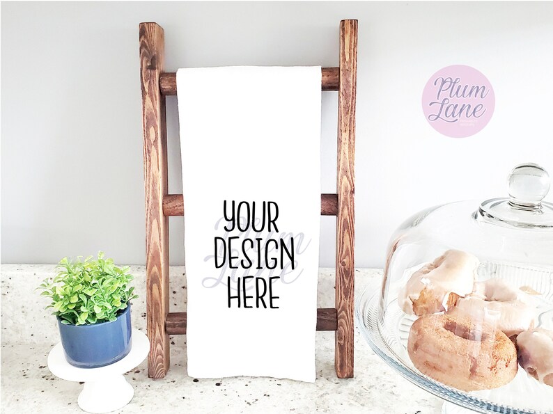 Download White Tea Towel Mockup Farmhouse Tea Towel Mockup Tea ...