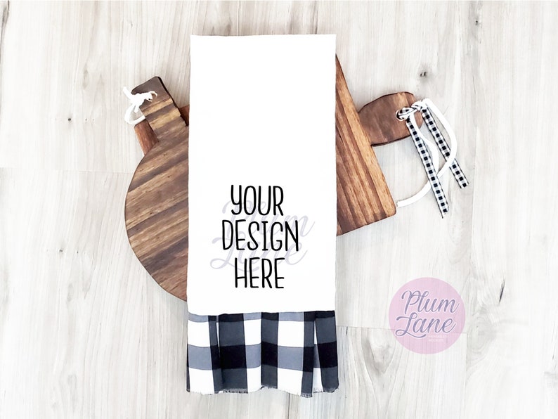 Download White Tea Towel Mockup Farmhouse Tea Towel Mockup Buffalo ...