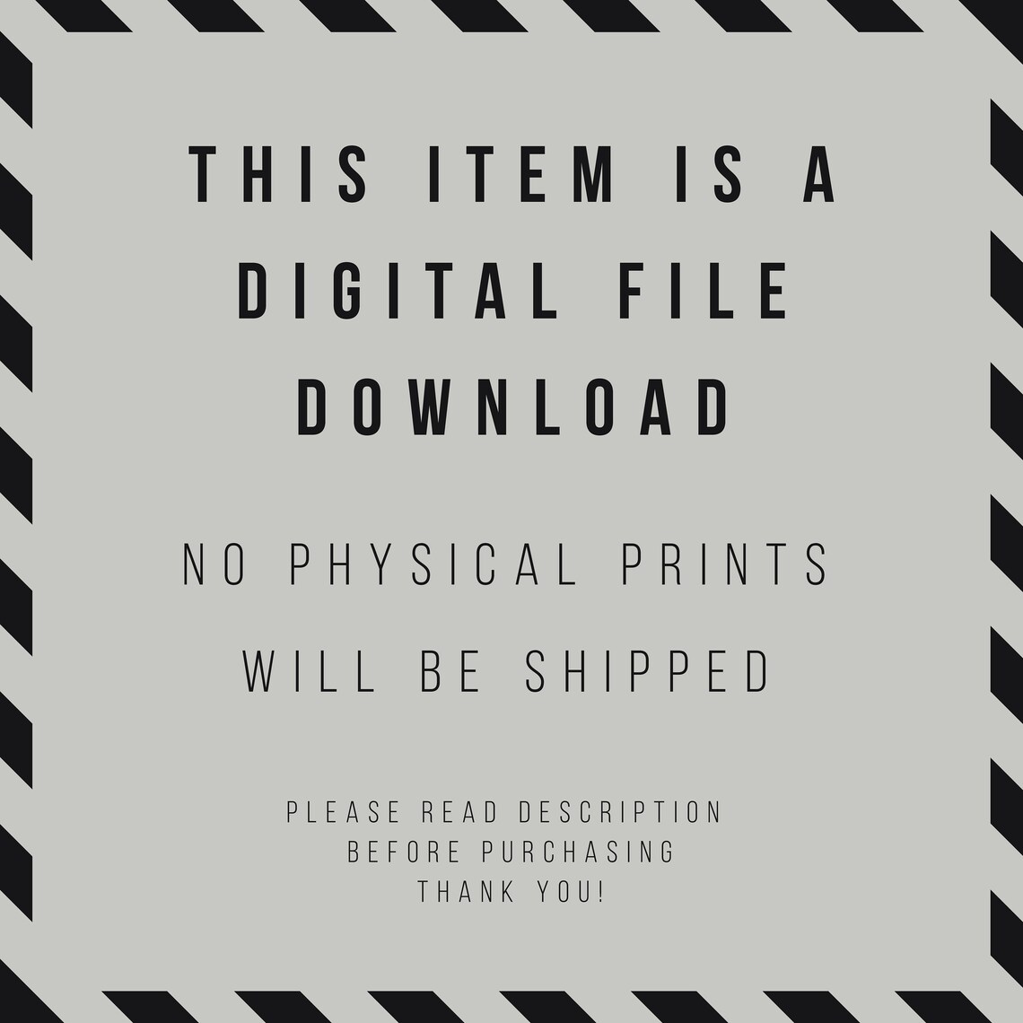 Thank You Card Poem Printable Instant Digital Download, 5x7, 8 X 10 ...