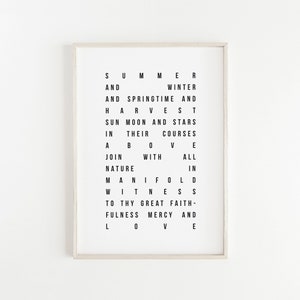 Great is Thy Faithfulness, Hymn quote, Wall Art,  Printable Instant Digital Download, 5x7, 8 x 10, 11x14, 12x16, 16x20, 18x24, 24x36