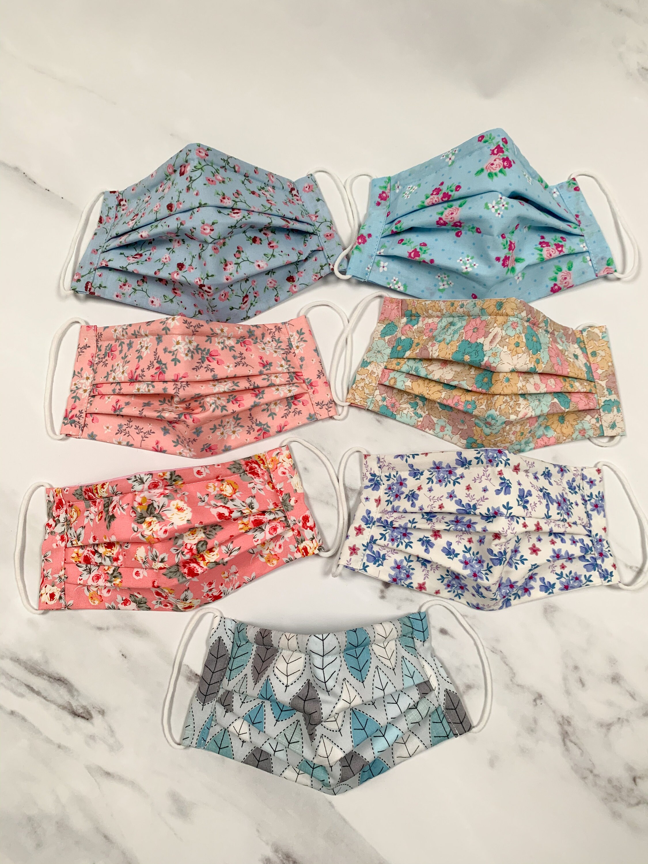 TRIPLE LAYER Face Mask Filtered Face Mask Cloth Fabric Face Etsy UK