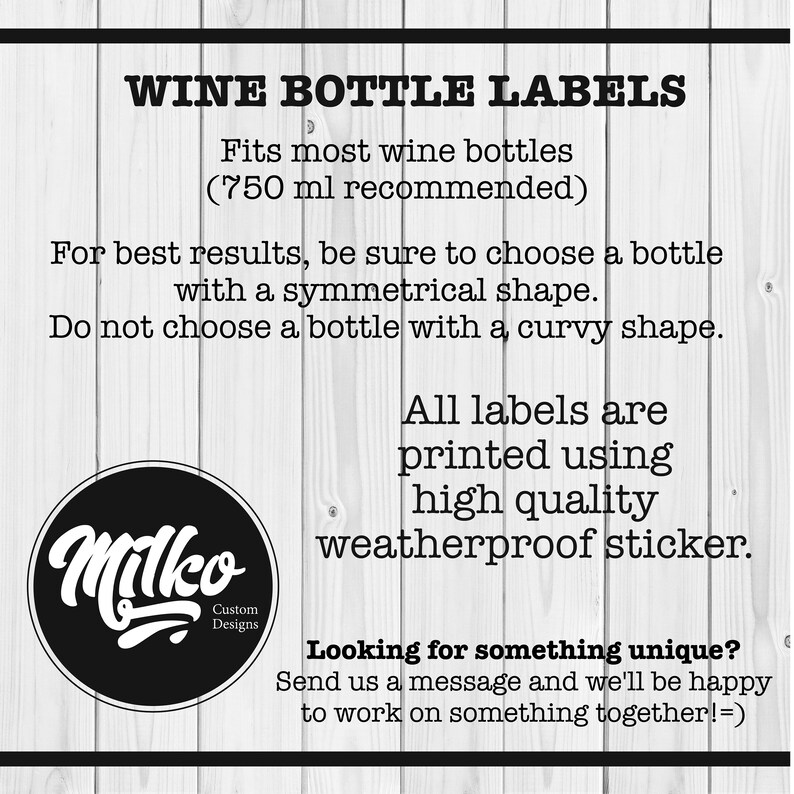 Friends Wine Bottle Labels Friends TV Show Wine Labels Etsy