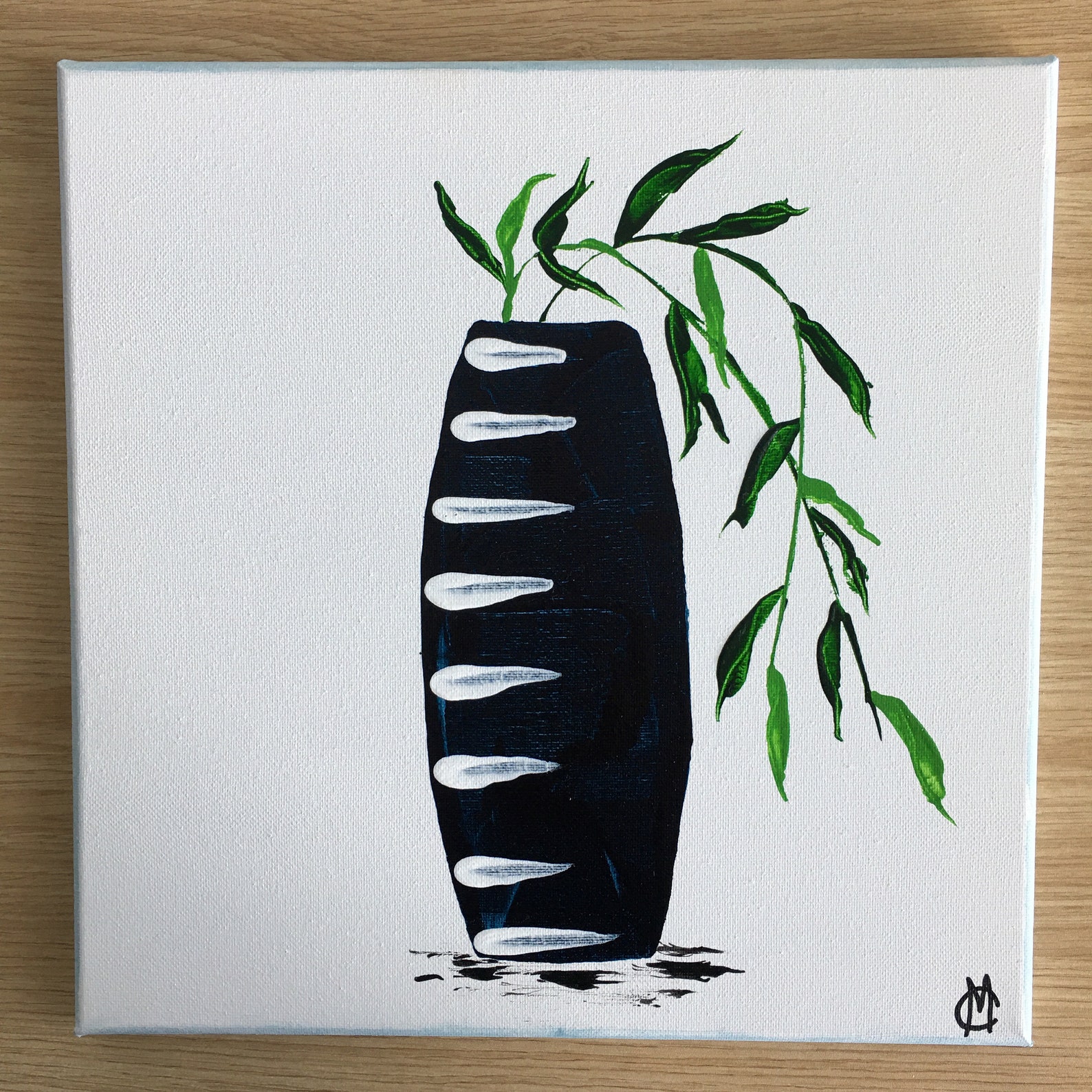 Plant in Decorative Vase Greenery 10x10 Etsy