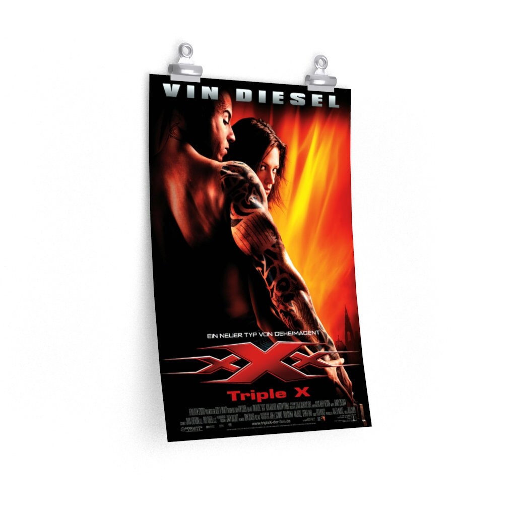 XXx 2002 Vintage Film Plakat retro Filmplakat Größen 12 x 18 - Etsy