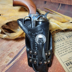Johnny Ringo Holster, handgefertigt, Colt Peacemaker Ruger New Vaquero Schofield