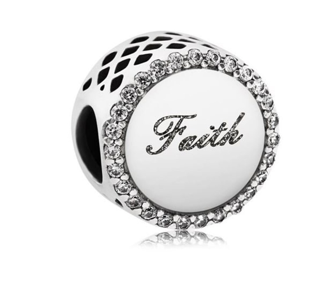Authentic Pandora S925 ALE Sterling Silver Fully Stamped Faith Etsy
