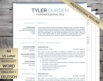 Professionelle Vorlagen Fur Bewerbung Rechnung By Elitedesignsjcl