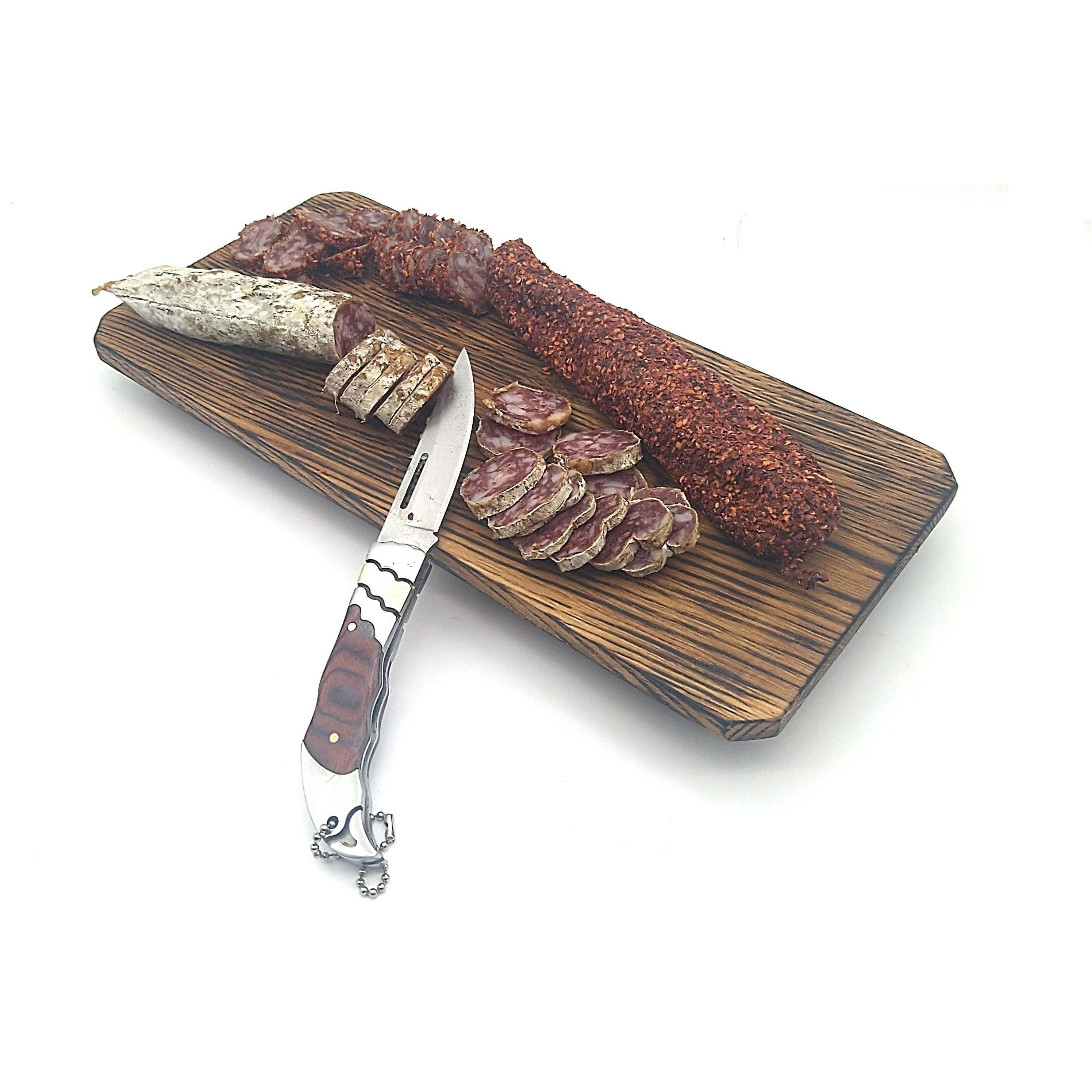 Planche à Saucisson en Bois, Planche Découper, Apéro, Cadeau d' Anniversaire, Pour Elle, Lui, St Val