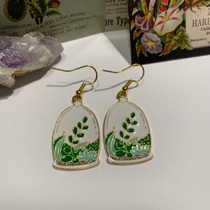 Terrarium Dome Earrings