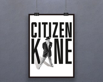 Citizen Kane (1941) Poster American Drama Film Wall Decor Orson