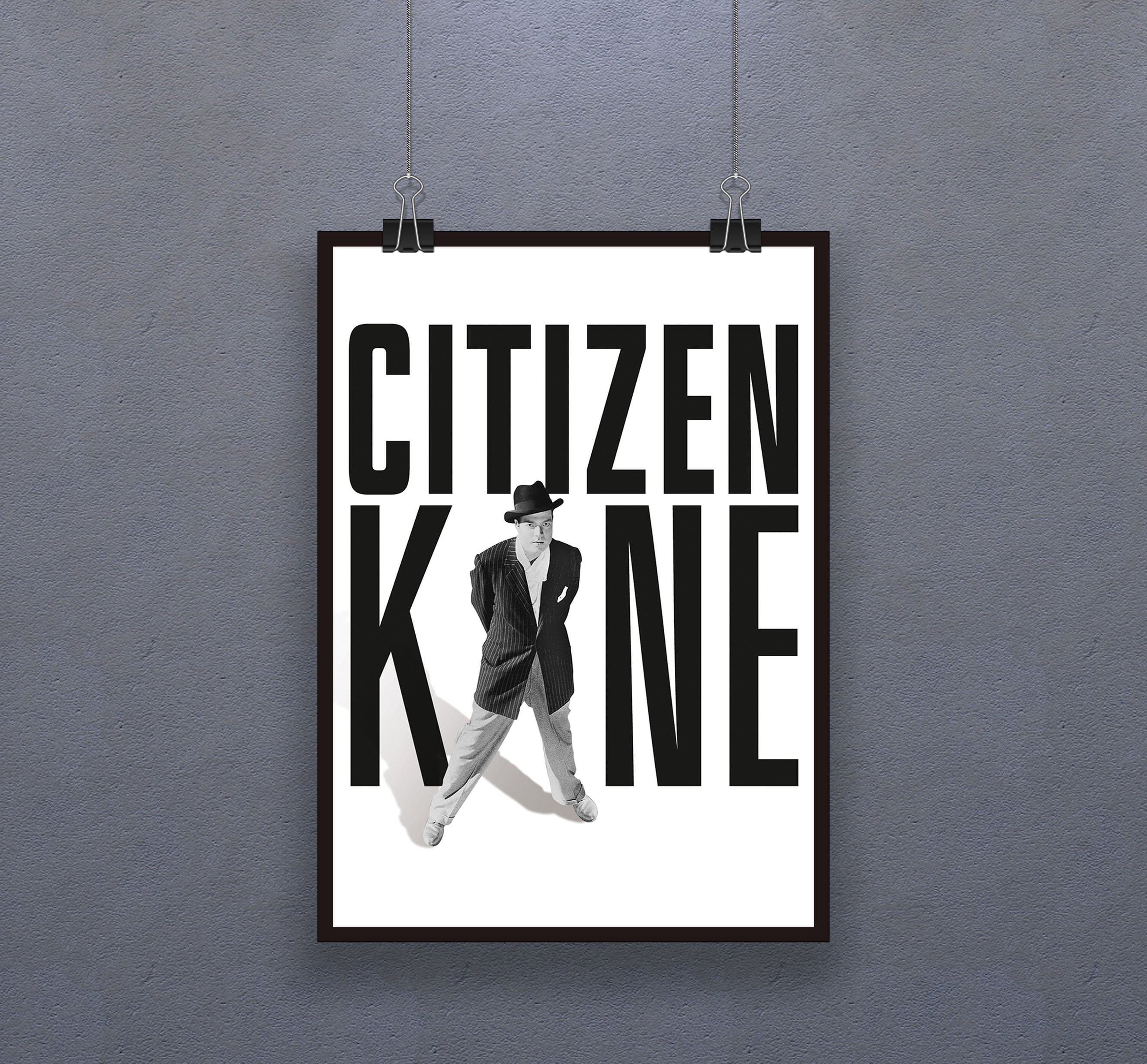 Citizen Kane (1941) Poster American Drama Film Wall Decor Orson