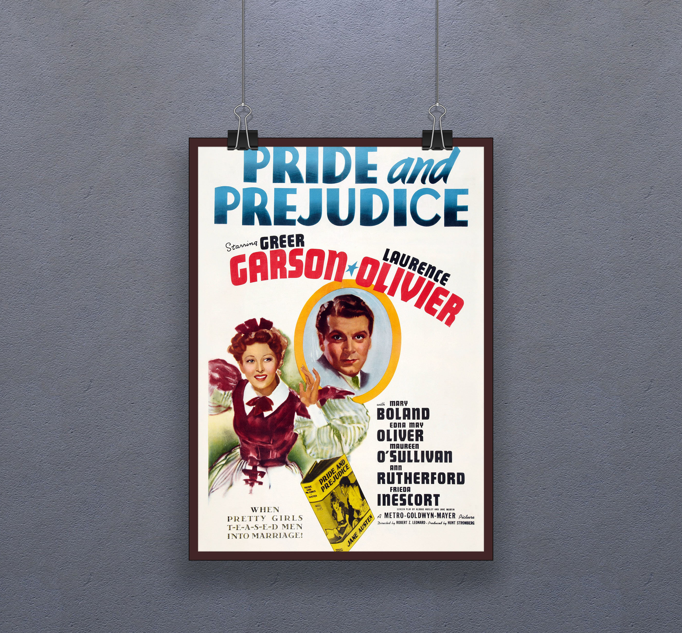 映画ポスター「E.T.」オリジナル 新品同様 高慢と偏見（1940年）ポスター アメリカ映画版 壁飾りプリント グリア