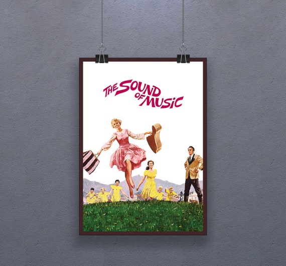 The Sound of Music (1965) Poster American Musical Drama Film Wall