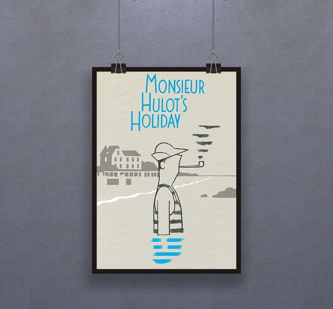 Monsieur Hulot's Holiday (1953) Poster Les Vacances De Monsieur