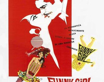 ファニー・ガール（1968）ポスター 伝記 ミュージカル コメディドラマ