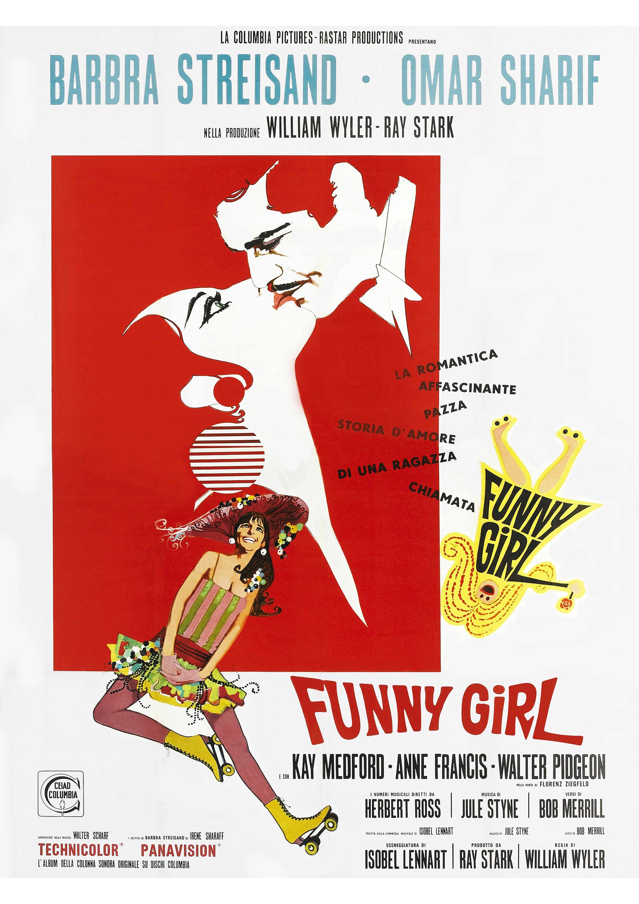Funny Girl 1968 Poster Biographical Musical Comedy-drama - Etsy Funny Girl 1968 Poster Biographical Musical Comedy-drama - Etsy