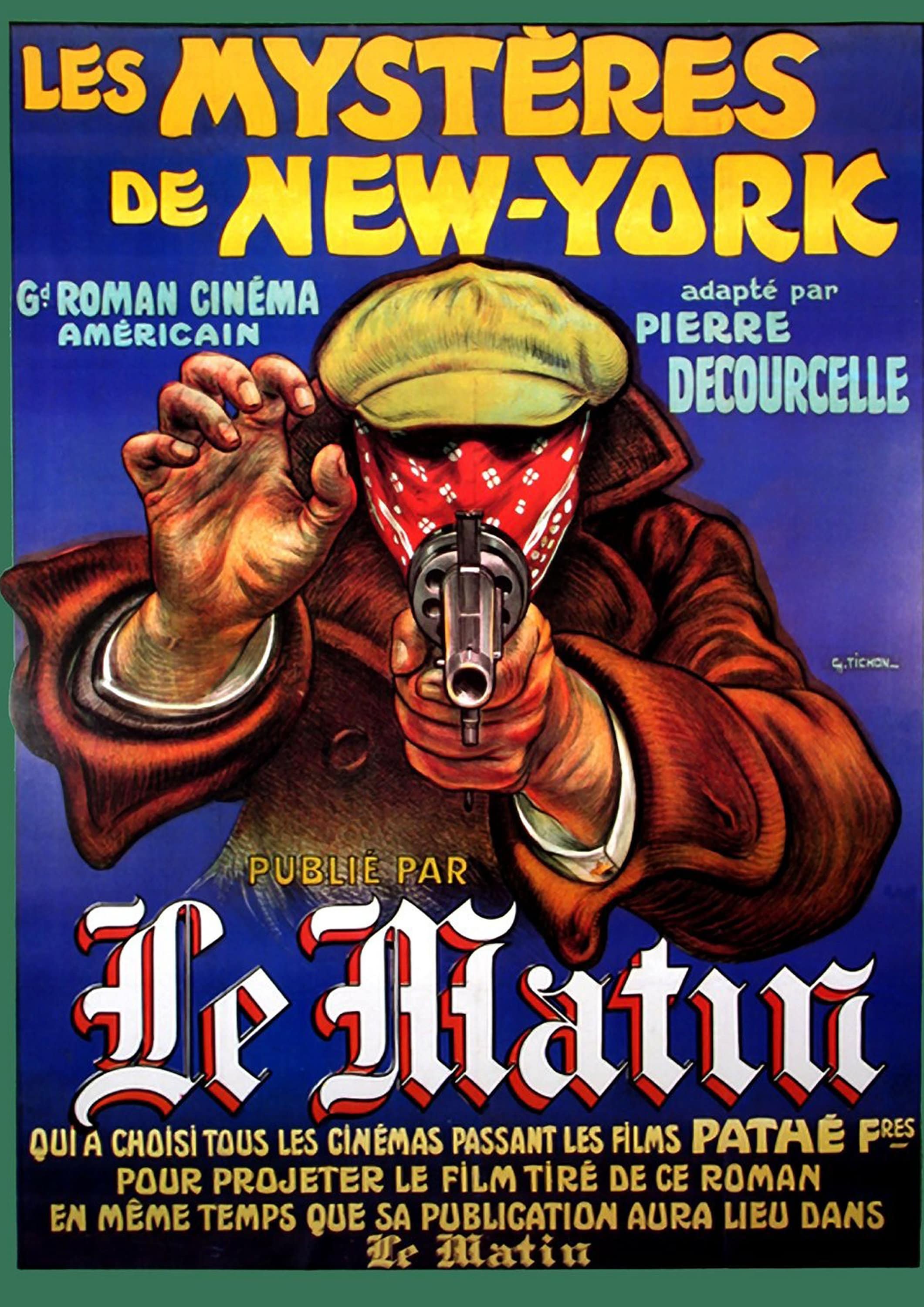 Les Mysteres De New-york Poster Friends Show Decor TV Series