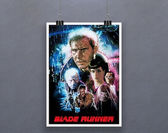 ブレードランナー（1982）ポスター リドリー・スコット 映画 ハリソン