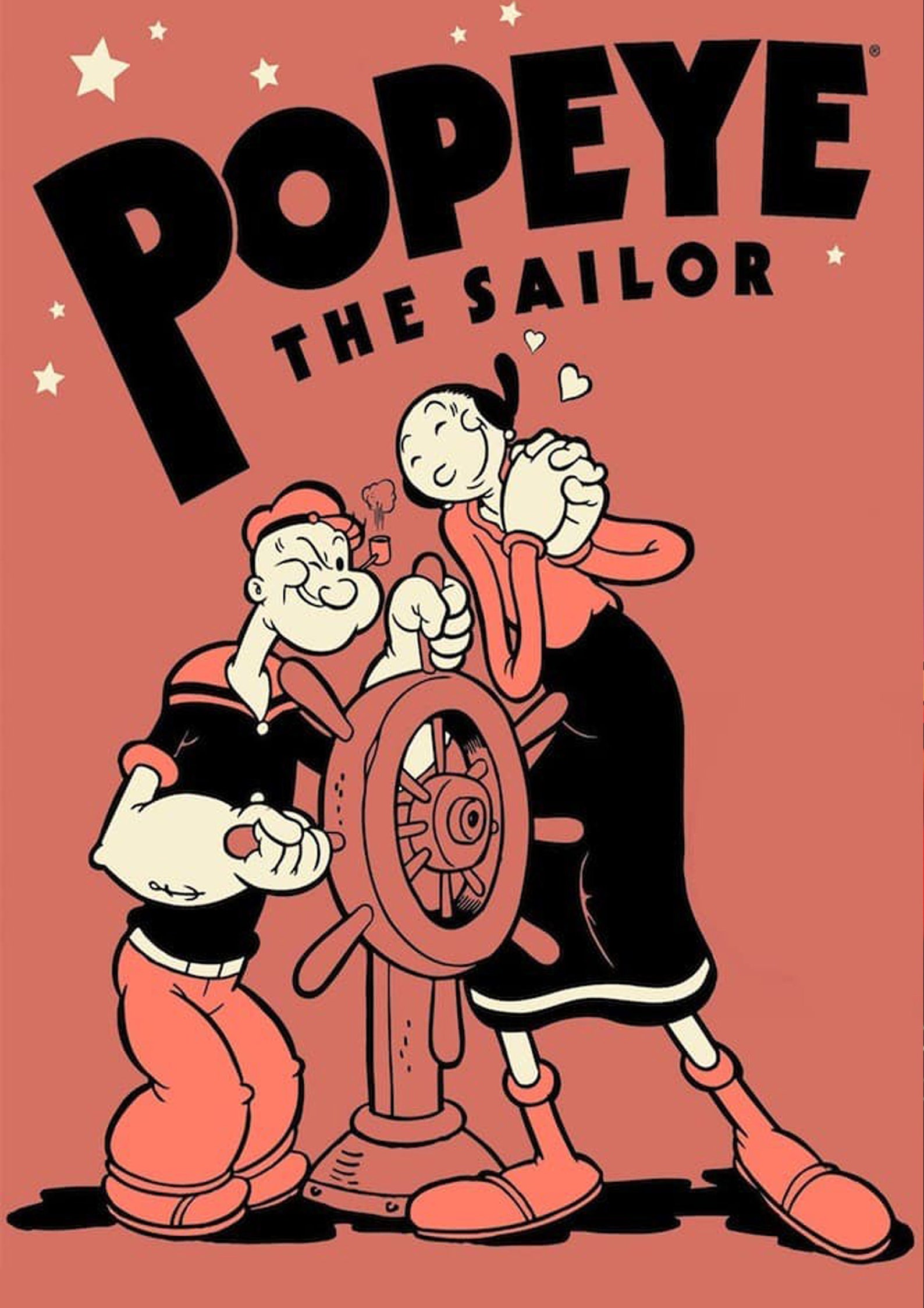 Popeye the Sailor Poster Cartoon Movie Comic Strip Print Art | Etsy